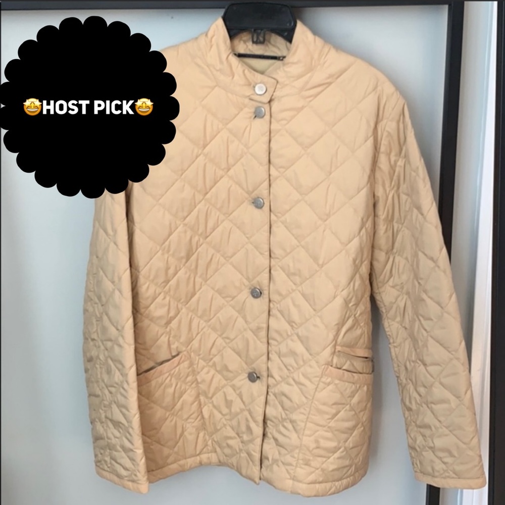 As Seen On The Crown: Husky England quilted jacket